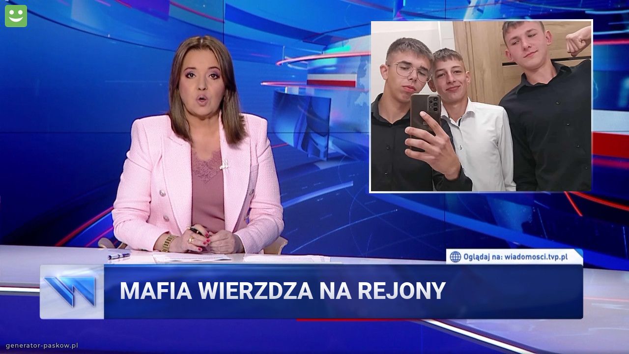 Mafia wierzdza na rejony 