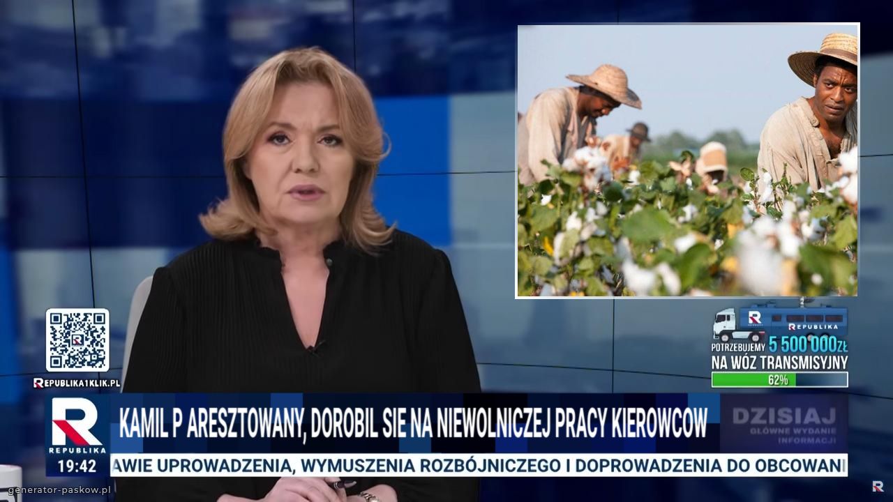 Kamil P aresztowany, dorobil sie na niewolniczej pracy kierowcow 