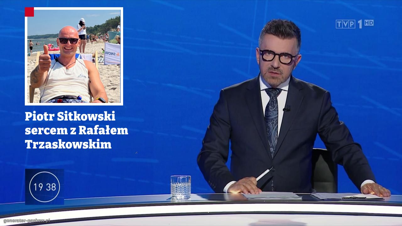 Piotr Sitkowski sercem z Rafałem Trzaskowskim