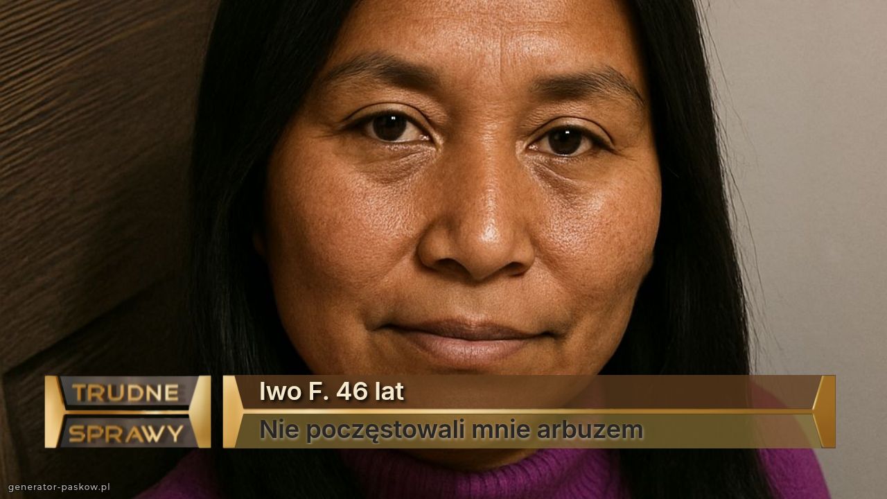 Iwo F. 46 lat
Nie poczęstowali mnie arbuzem