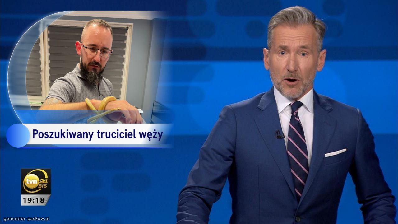 Poszukiwany truciciel węży