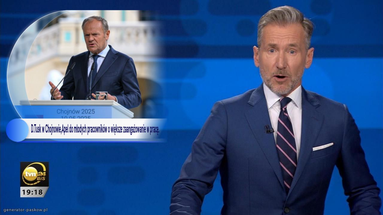 D.Tusk w Chojnowie,Apel do młodych pracowników o większe zaangażowanie w pracę.