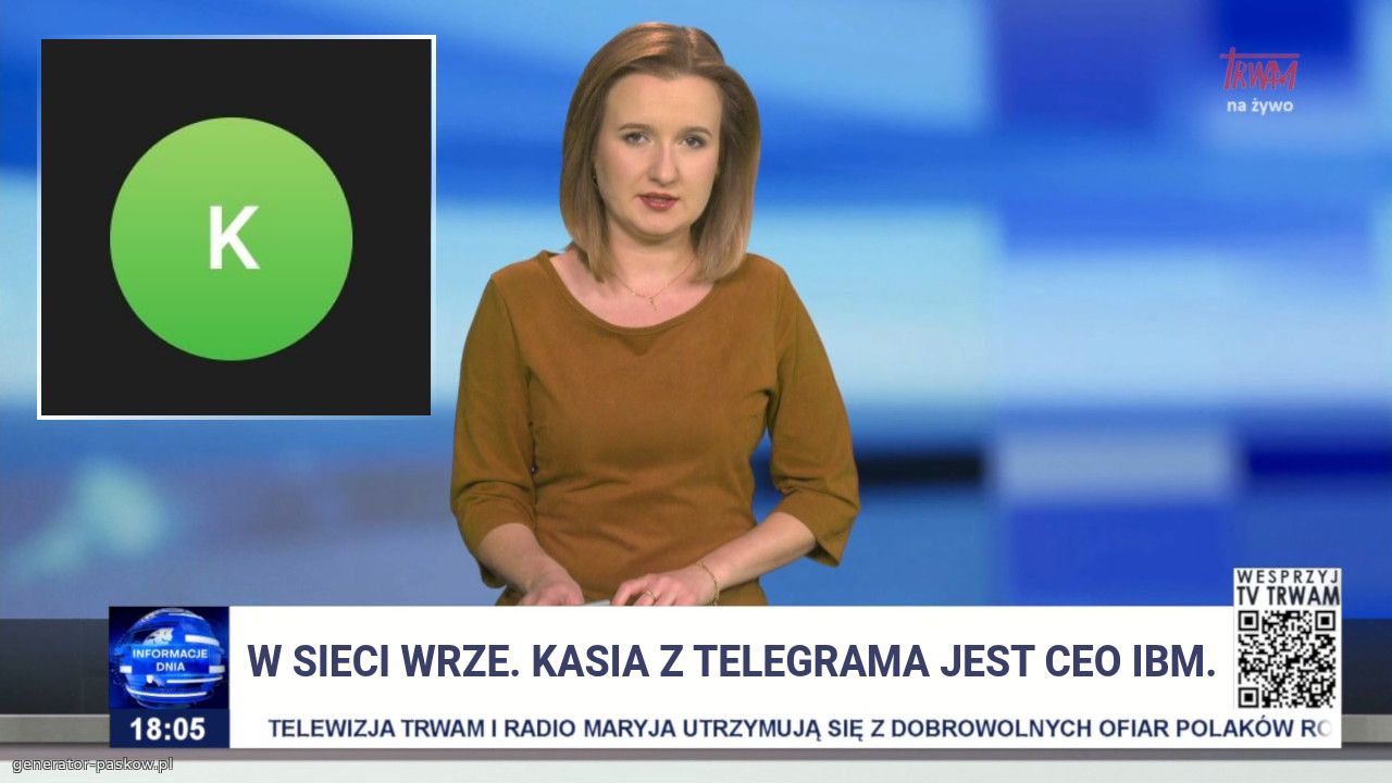 W sieci wrze. Kasia z telegrama jest CEO IBM.