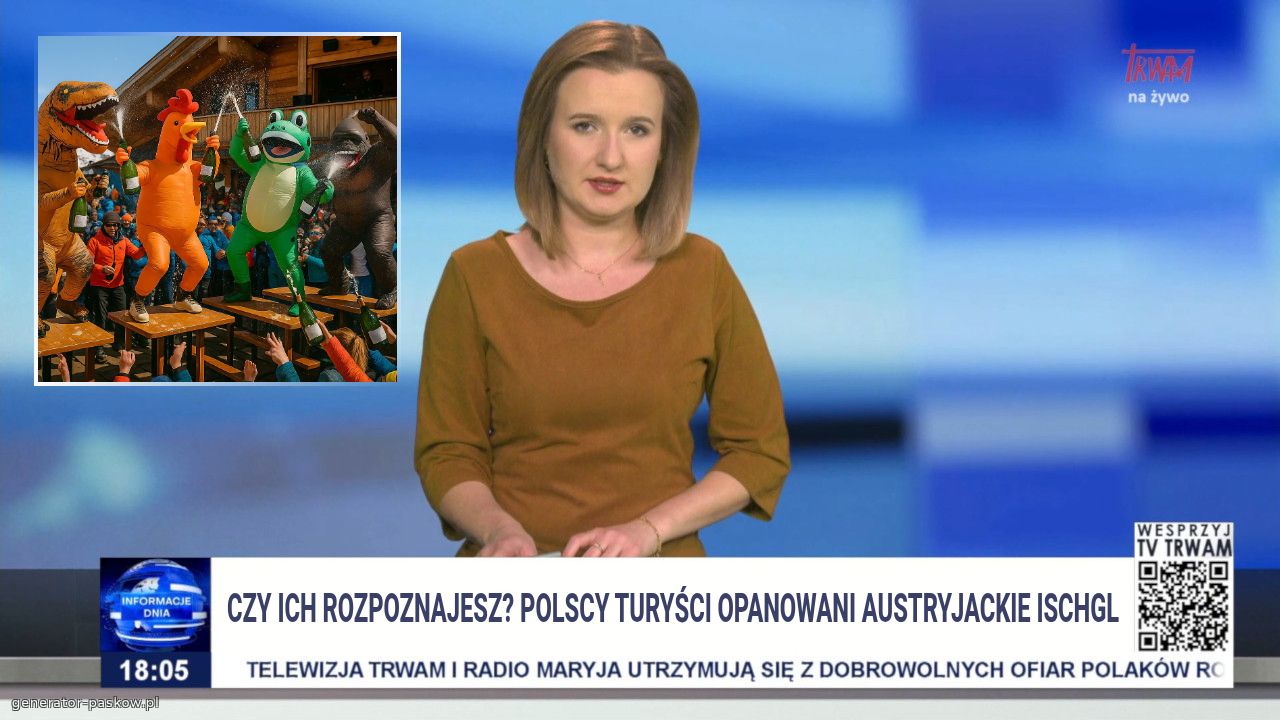 Czy ich rozpoZnajesz? Polscy turyści opanowani austryjackie ISchgl