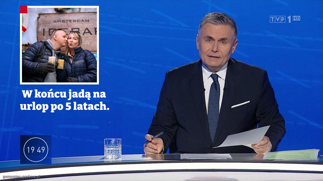  W końcu jadą na urlop po 5 latach.