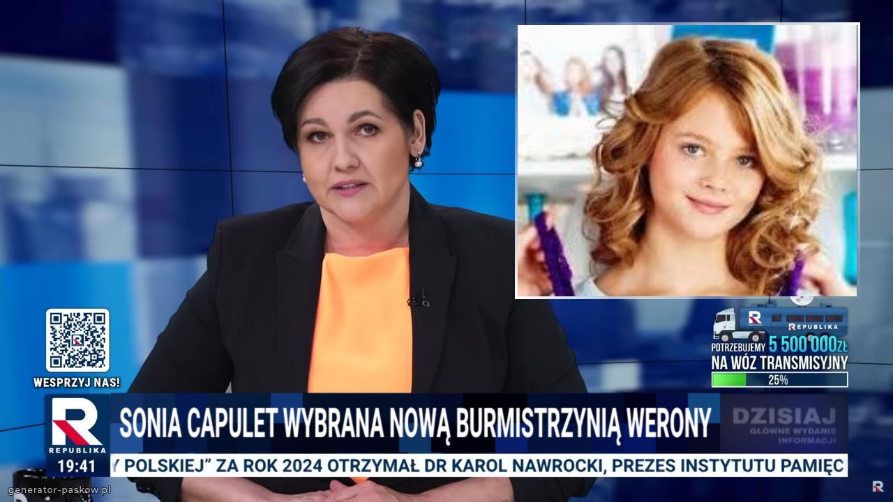 Sonia Capulet wybrana nową burmistrzynią Werony