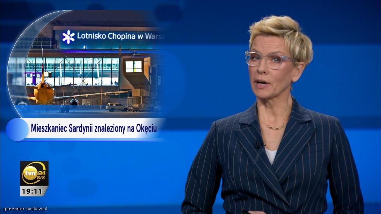 Mieszkaniec Sardynii znaleziony na Okęciu 