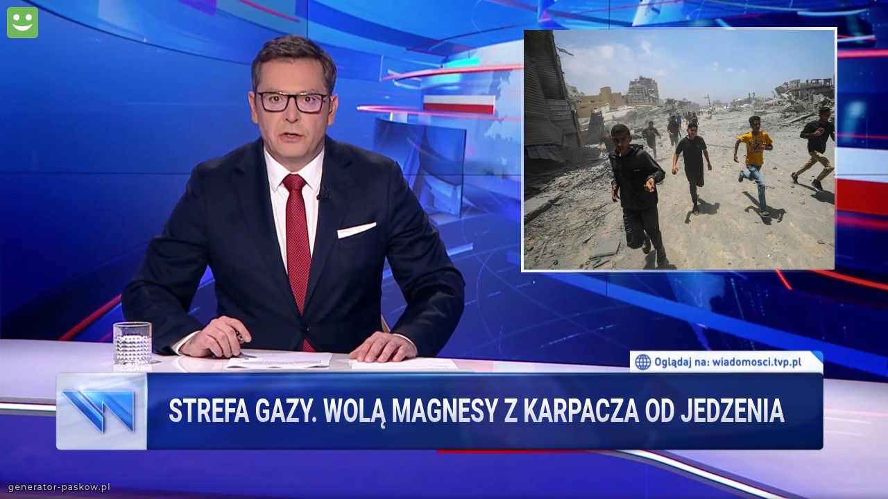 Strefa gazy. Wolą magnesy z karpacza od jedzenia 
