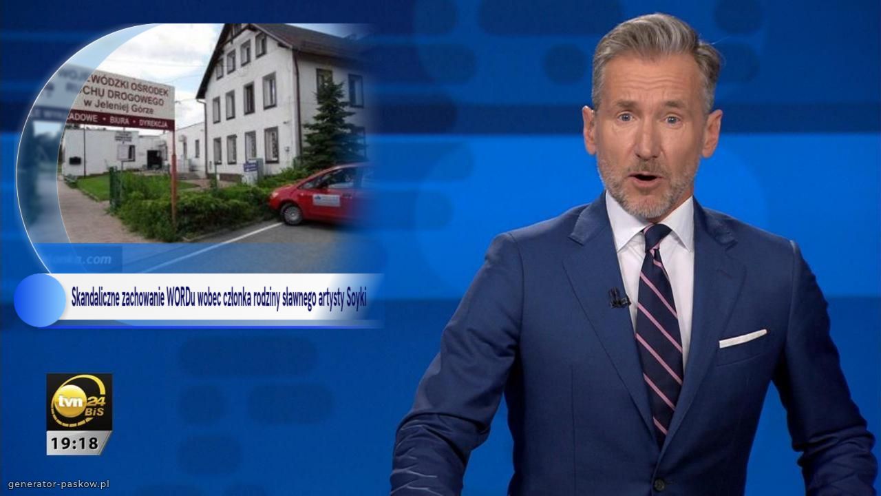 Skandaliczne zachowanie WORDu wobec członka rodziny sławnego artysty Soyki