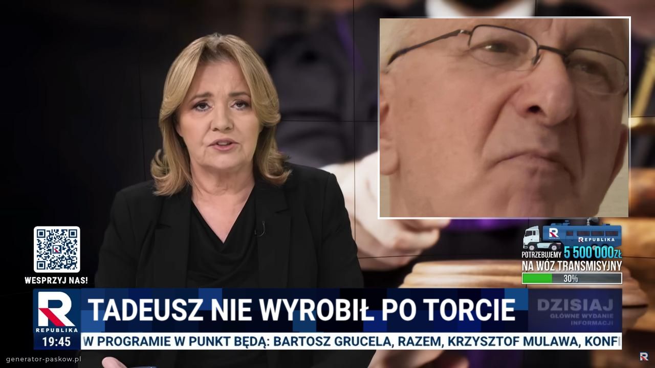 TADEUSZ NIE WYROBIŁ PO TORCIE 