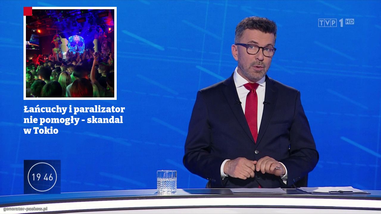 Łańcuchy i paralizator nie pomogły - skandal w Tokio