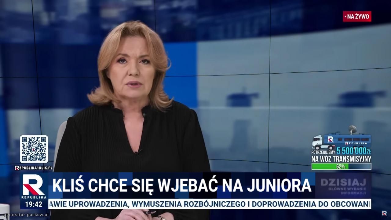 KLIŚ CHCE SIĘ WJEBAĆ NA JUNIORA