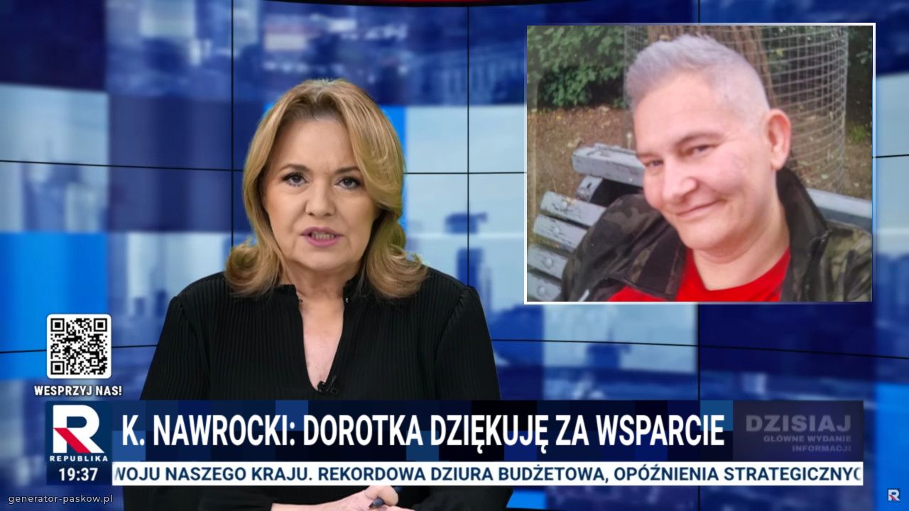 K. Nawrocki: Dorotka dziękuję za wsparcie