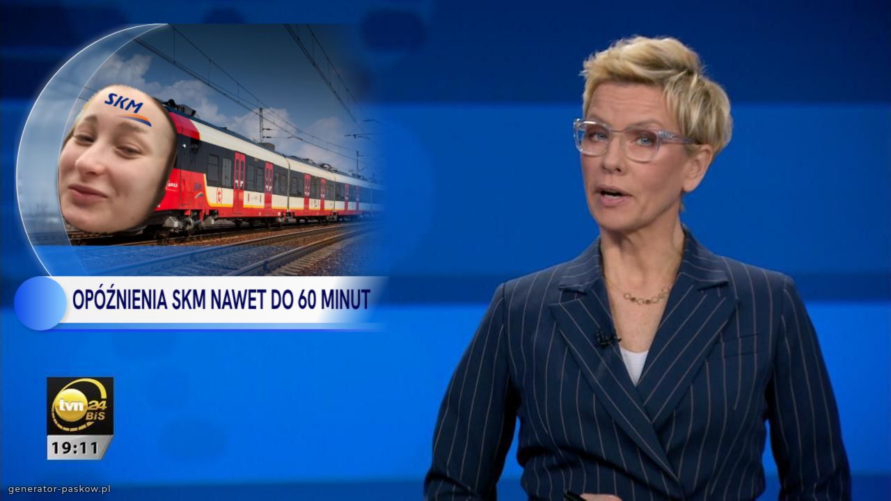 OPÓŹNIENIA SKM NAWET DO 60 MINUT