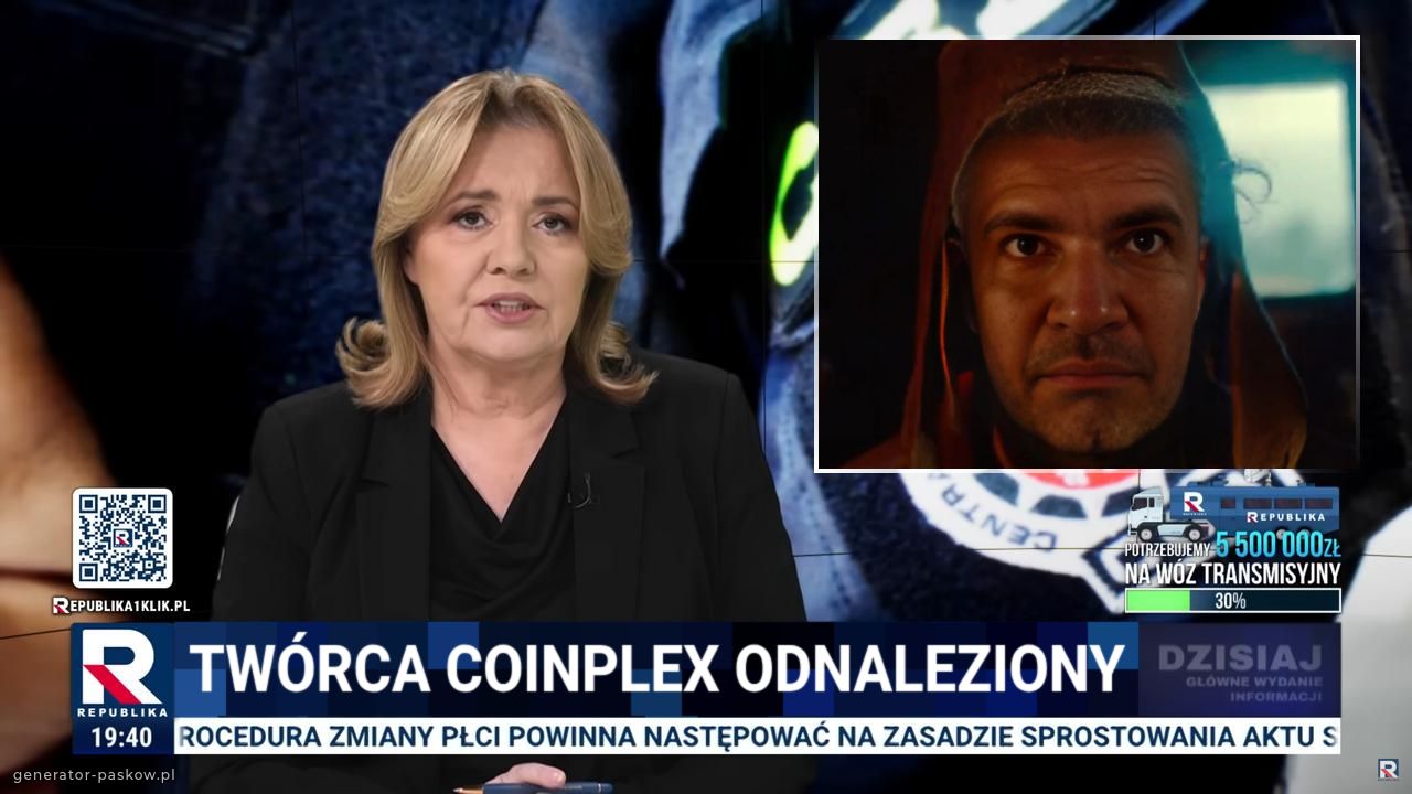 Twórca coinplex odnaleziony