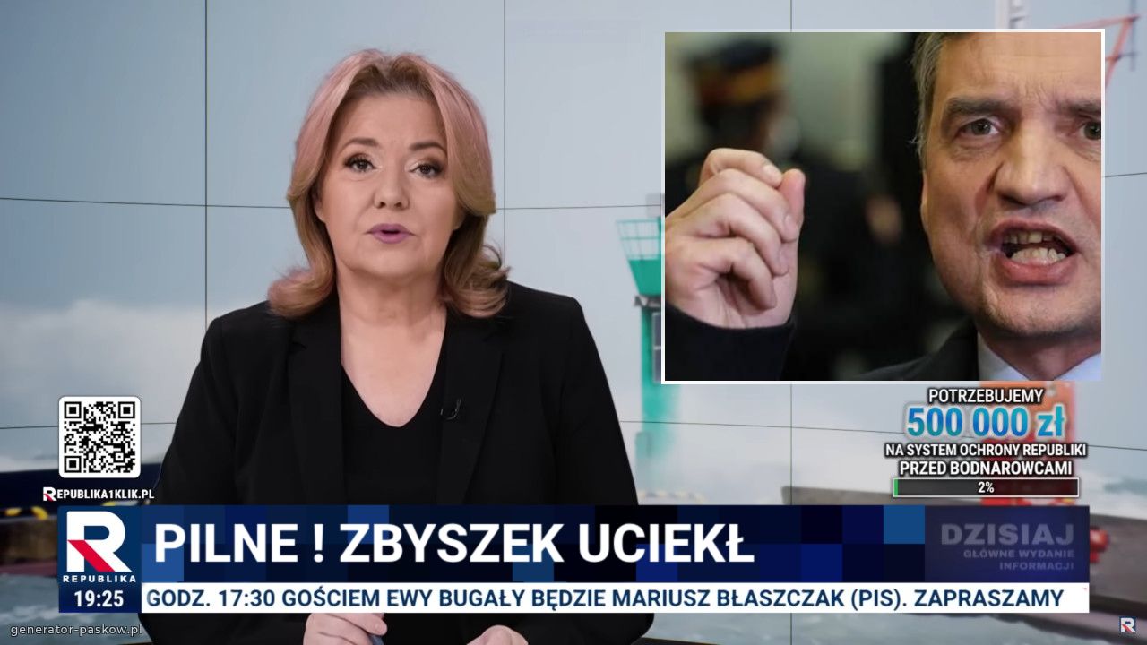 Pilne ! Zbyszek uciekł