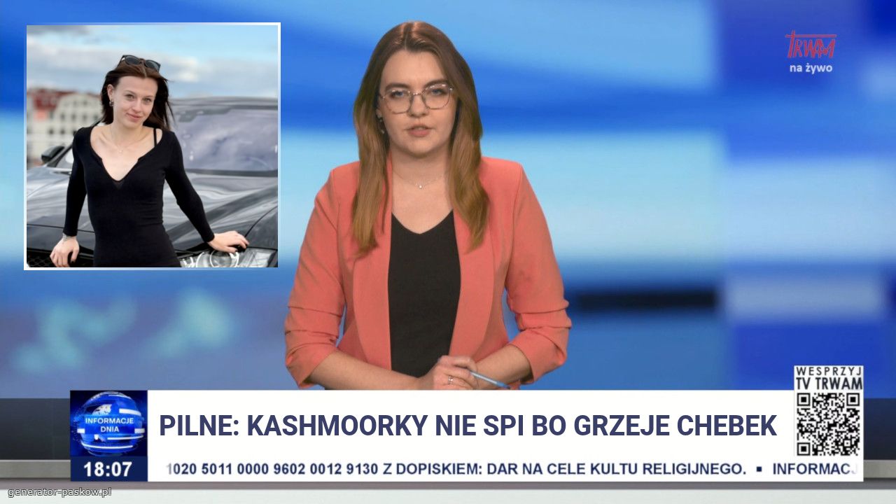 Pilne: kashmoorky nie spi bo grzeje chebek 