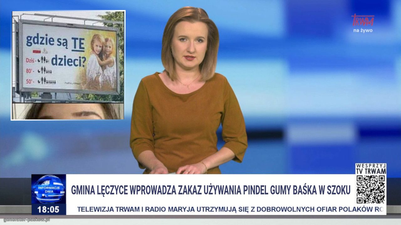 Gmina lęczyce wprowadza zakaz używania pindel gumy baśka w szoku