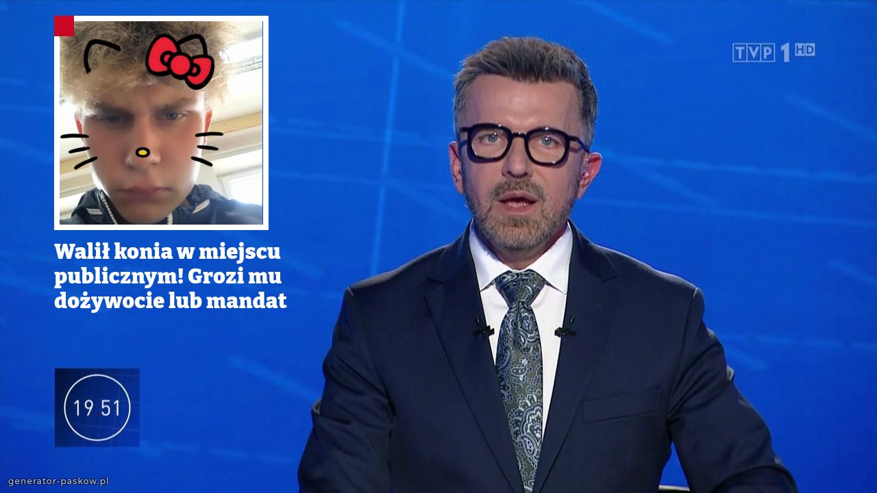 Walił konia w miejscu publicznym! Grozi mu dożywocie lub mandat