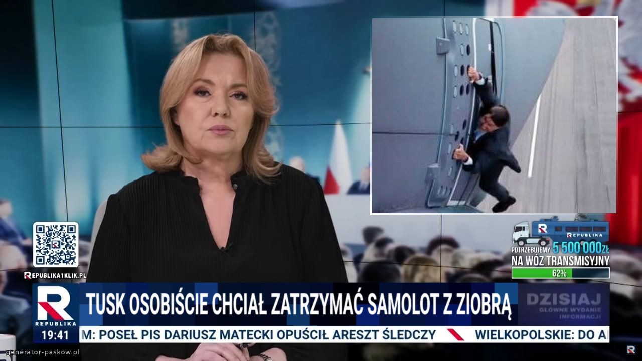 tusk osobiście chciał zatrzymać samolot z ziobrą