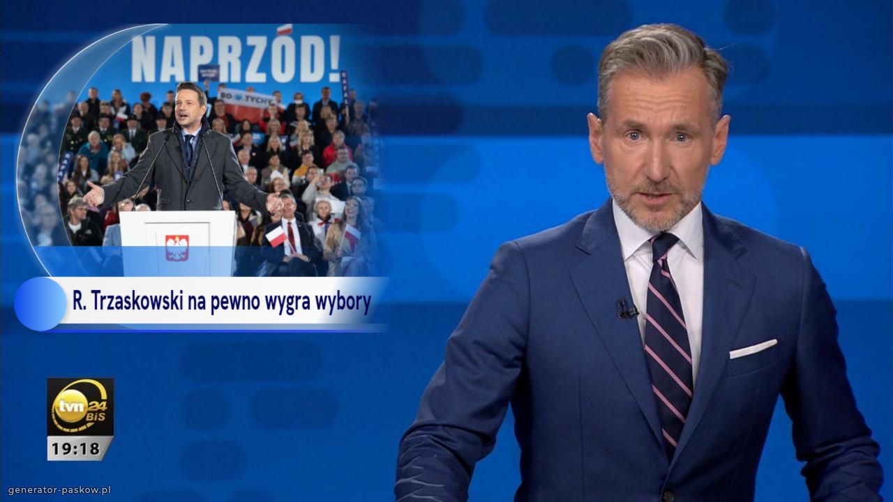 R. Trzaskowski na pewno wygra wybory