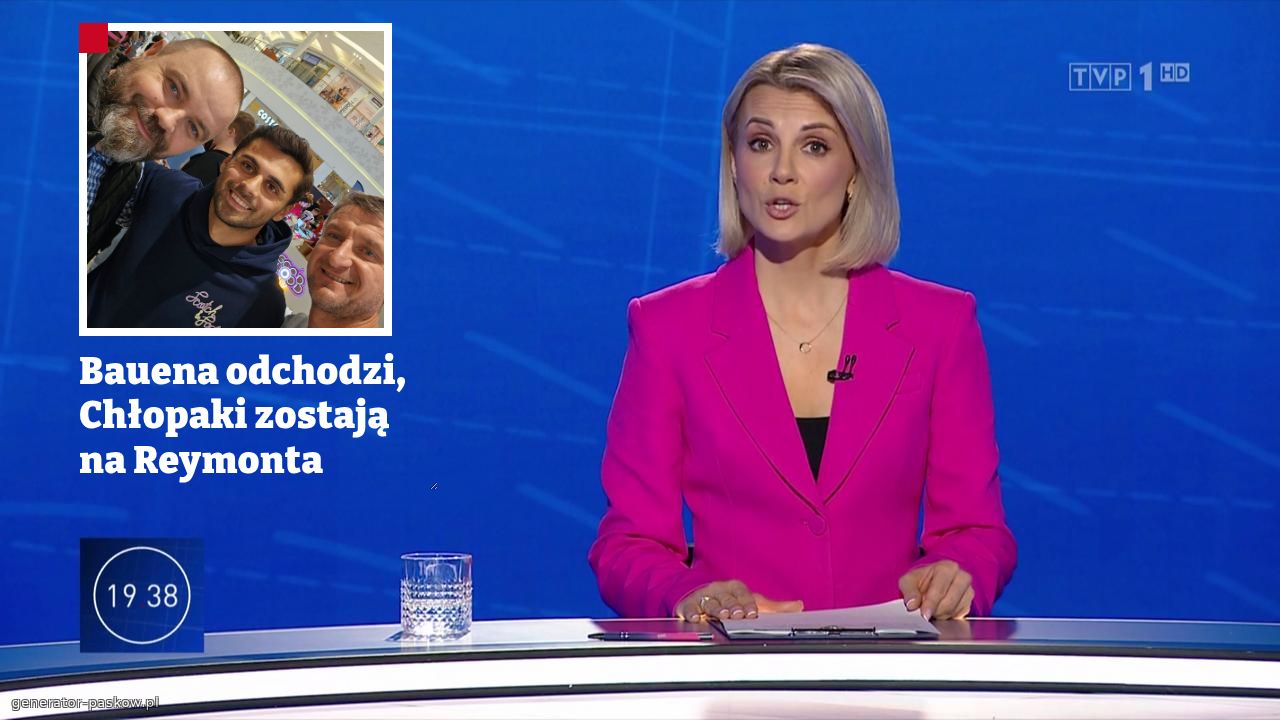 Bauena odchodzi, Chłopaki zostają na Reymonta 