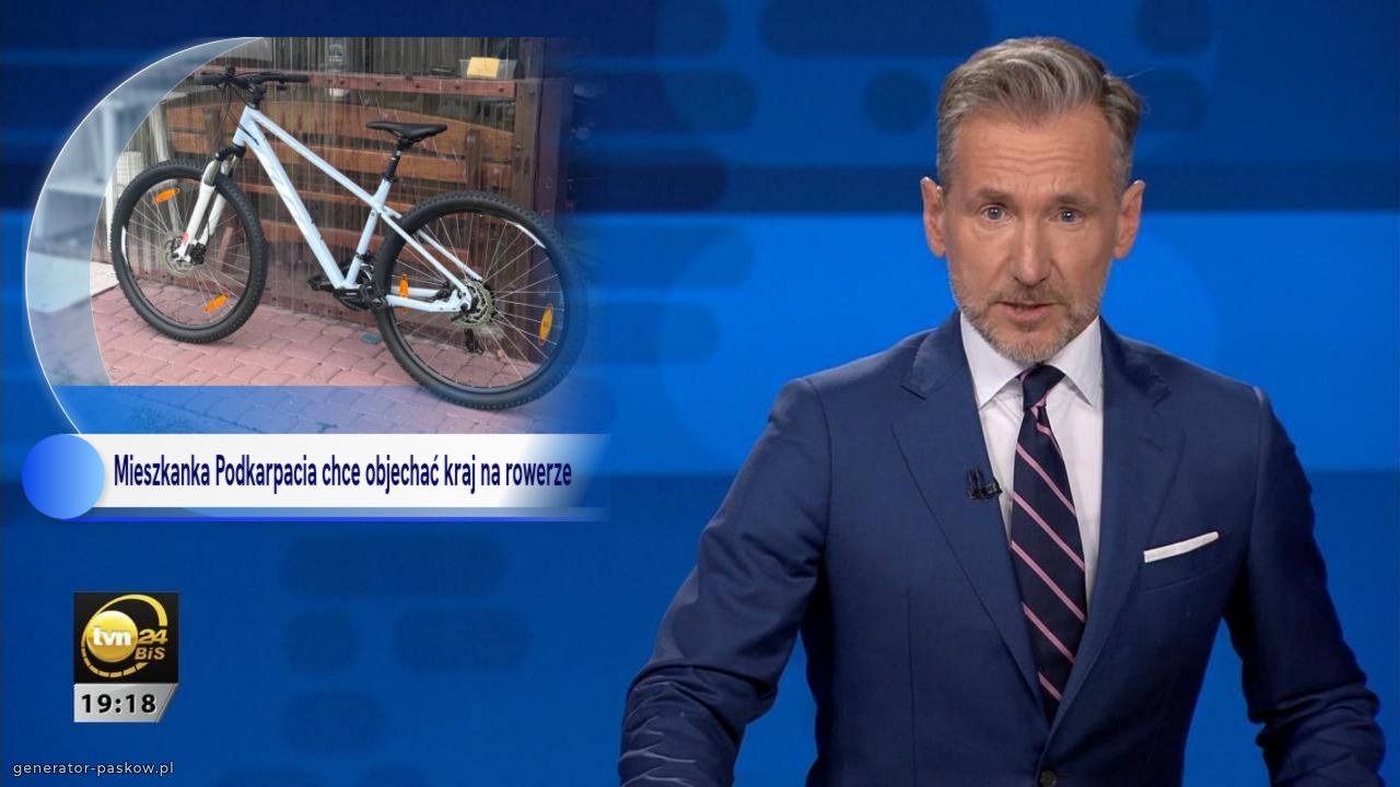Mieszkanka Podkarpacia chce objechać kraj na rowerze