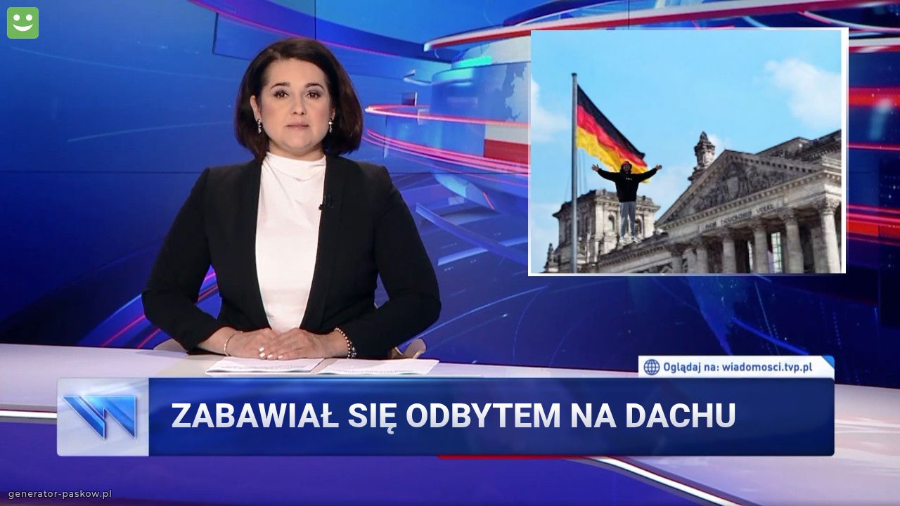 zabawiał się odbytem na dachu