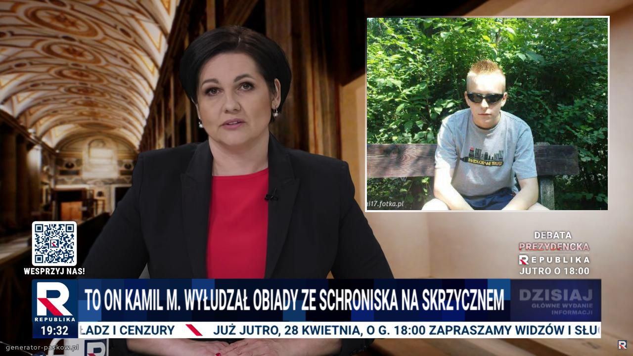 To on kamil m. Wyłudzał obiady ze schroniska na skrzycznem