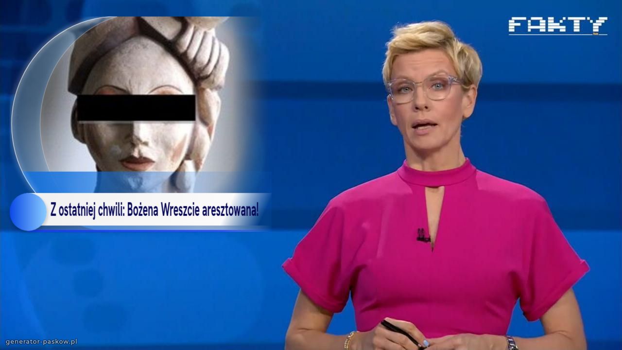 Z ostatniej chwili: Bożena Wreszcie aresztowana!