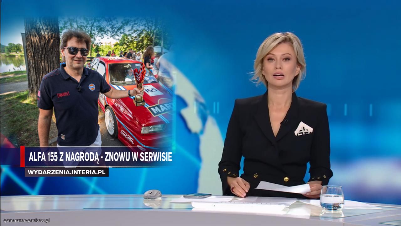 Alfa 155 z nagrodą - znowu w serwisie