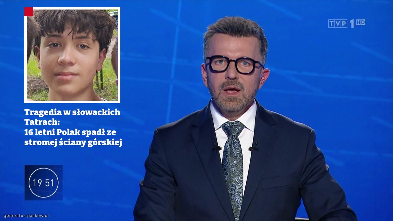 Tragedia w słowackich Tatrach:
16 letni Polak spadł ze stromej ściany górskiej