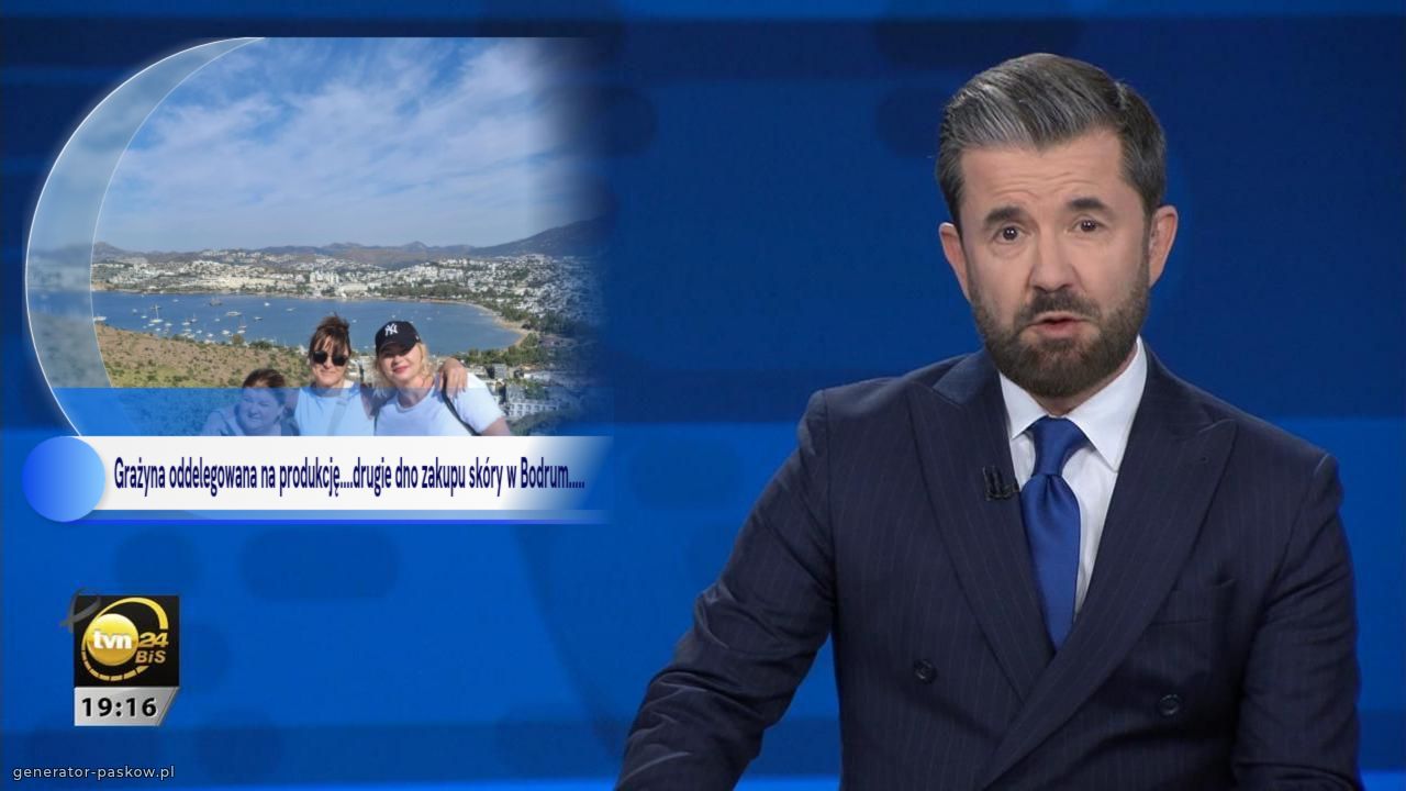 Grażyna oddelegowana na produkcję....drugie dno zakupu skóry w Bodrum.....