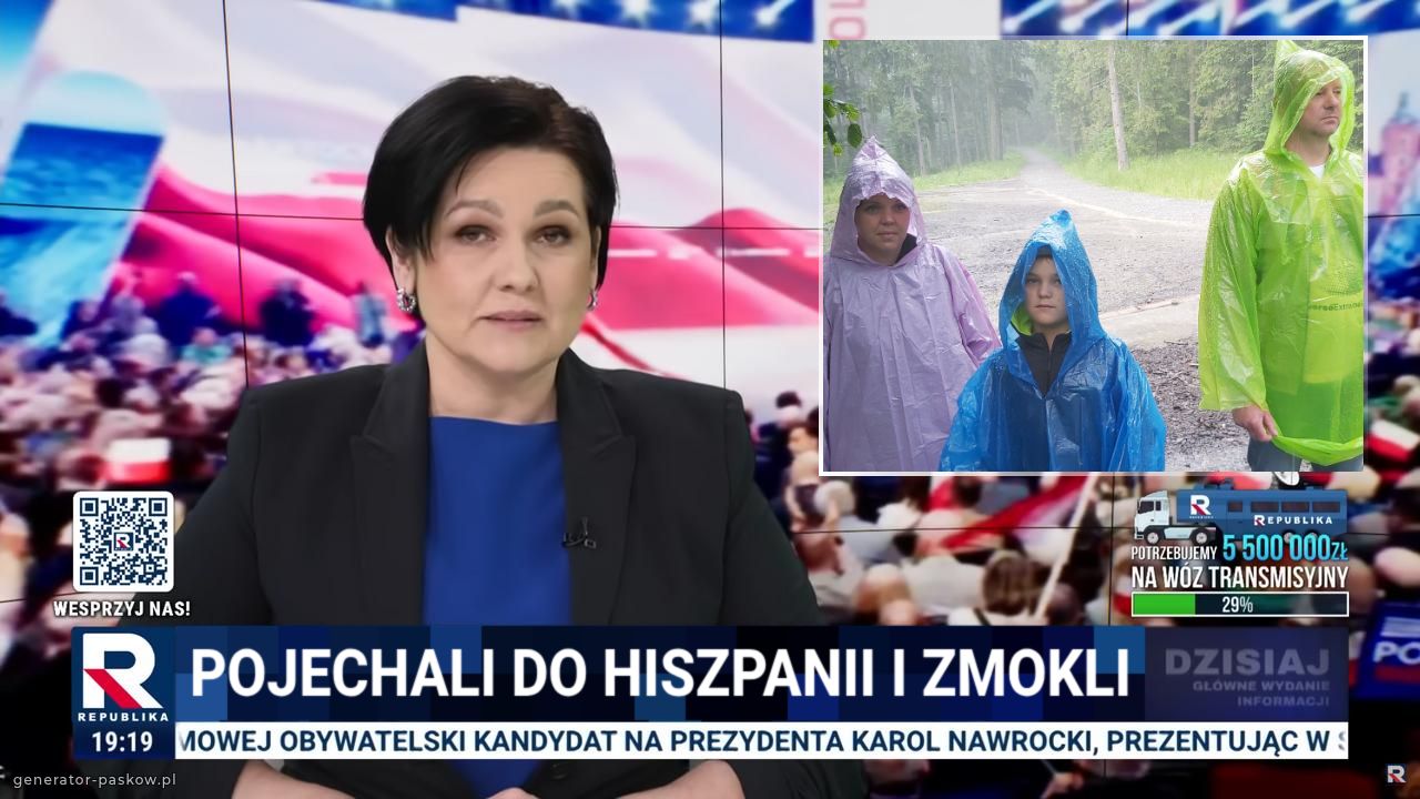 Pojechali do hiszpanii i zmokli