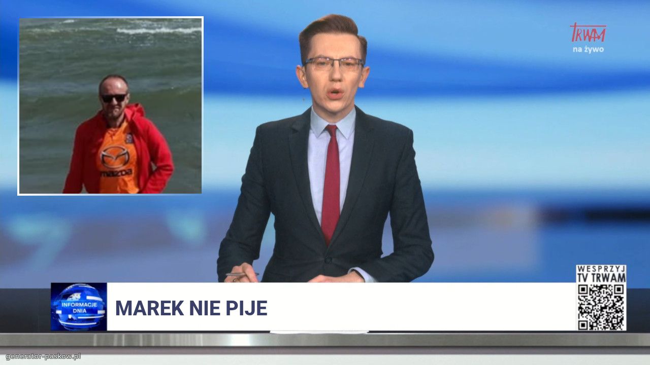 Marek nie pije
