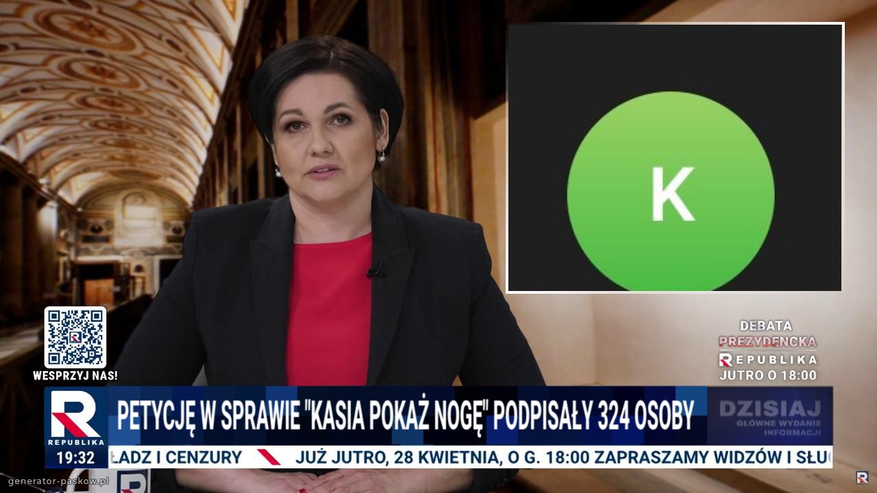 Petycję w sprawie "Kasia pokaż nogę" podpisały 324 osoby 