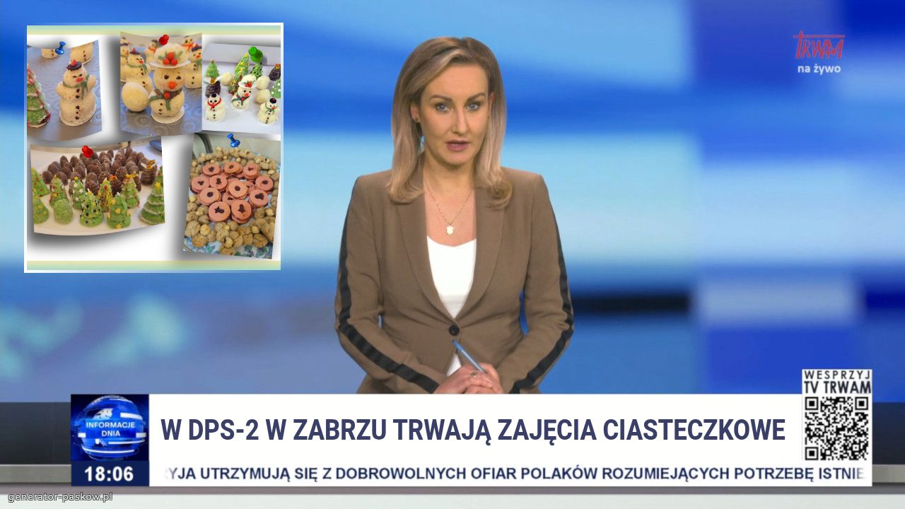 w DPS-2 w zabrzu trwają zajęcia ciasteczkowe 