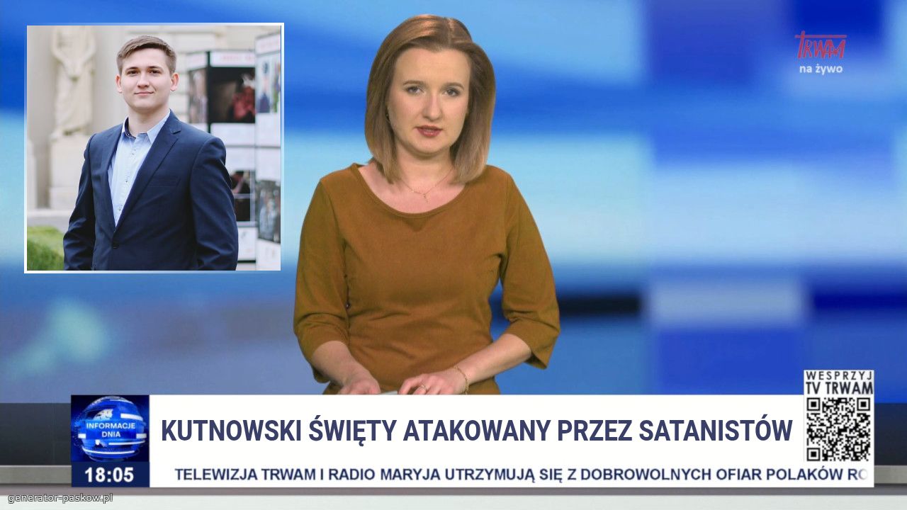 kutnowski święty atakowany przez satanistów