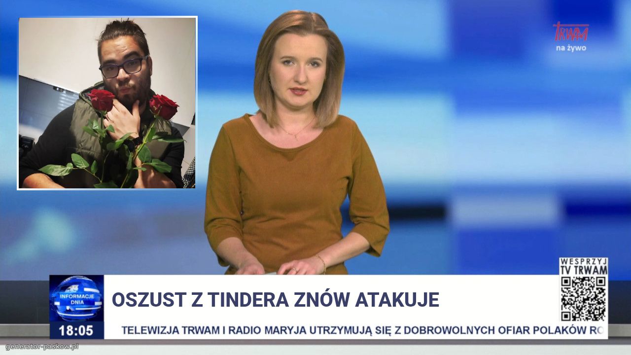 Oszust z Tindera znów atakuje 