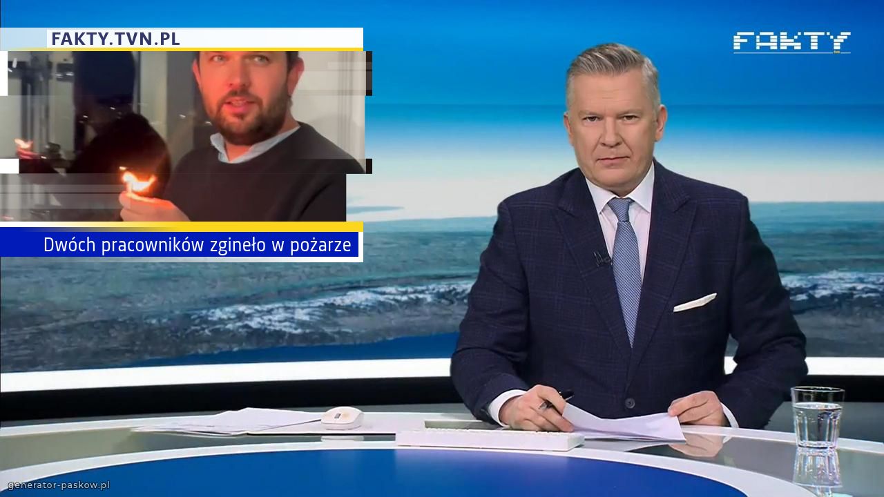 Dwóch pracowników zgineło w pożarze