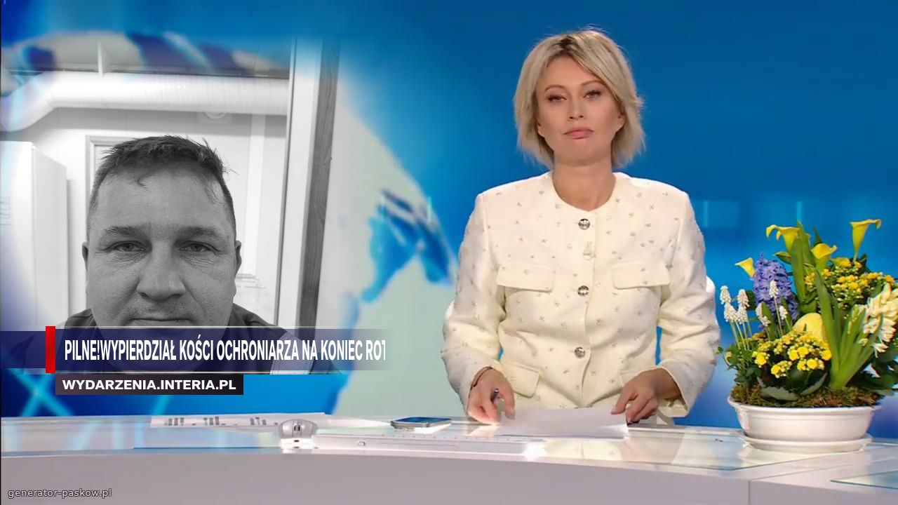 Pilne!Wypierdział kości ochroniarza na koniec rotacji!