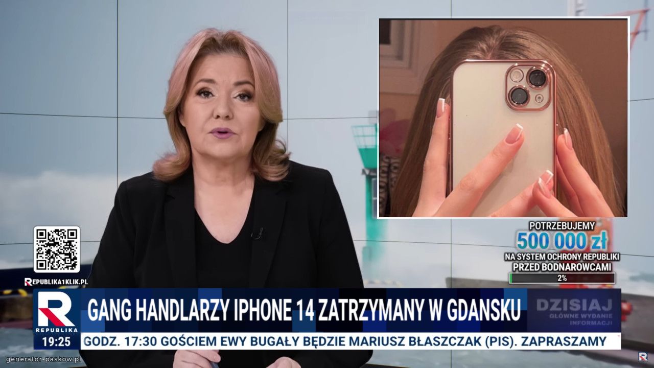 Gang Handlarzy Iphone 14 zatrzymany w Gdansku
