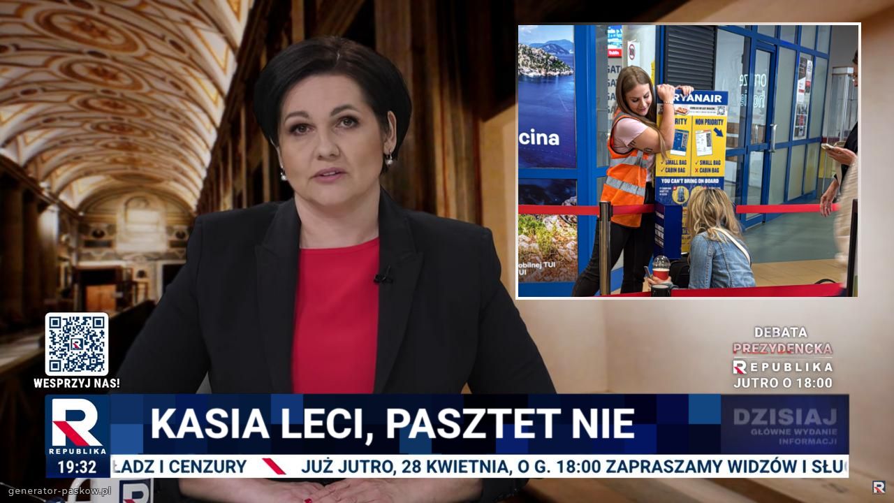    Kasia leci, pasztet nie