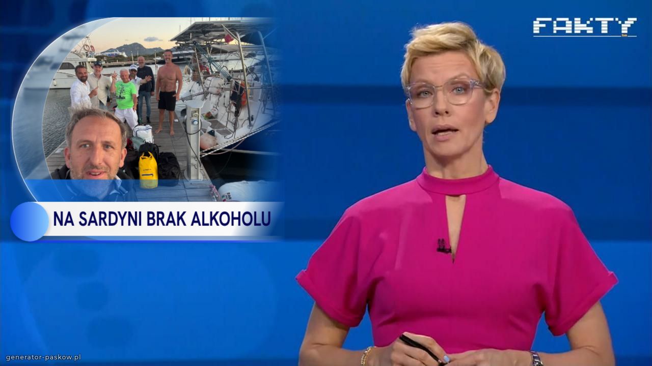 NA SARDYNI BRAK ALKOHOLU