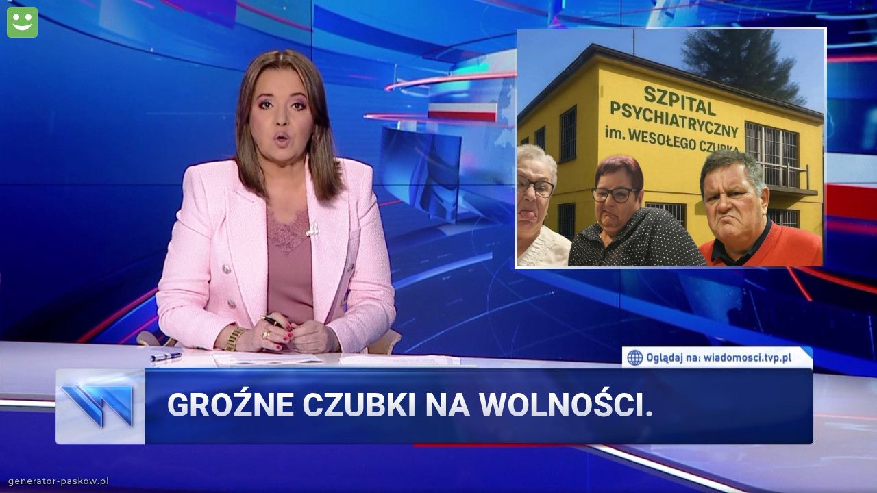 Groźne czubki na wolności. 