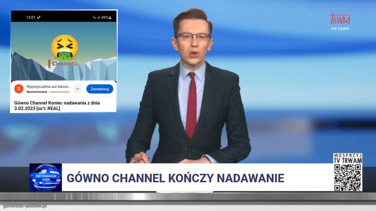 Gówno channel kończy nadawanie