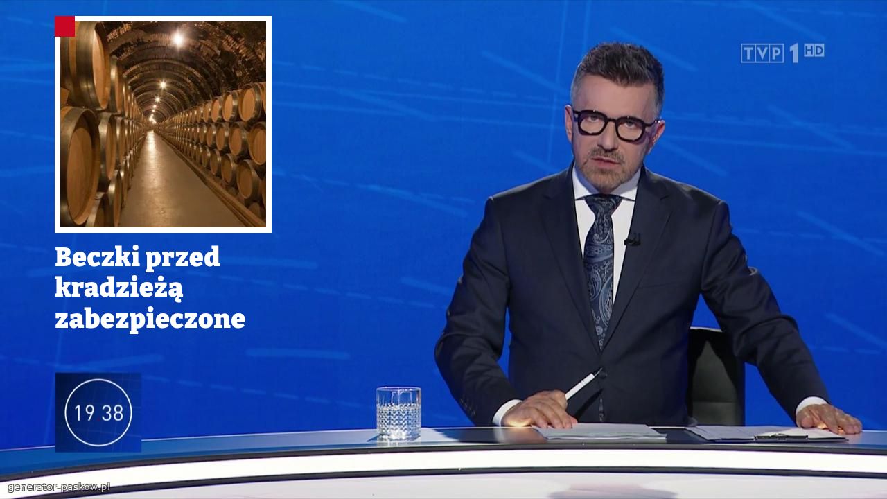 Beczki przed kradzieżą zabezpieczone