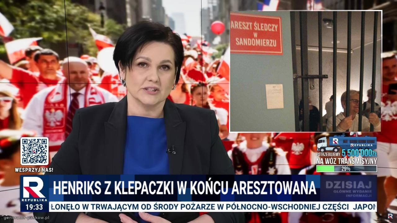 Henriks z Klepaczki w końcu Aresztowana