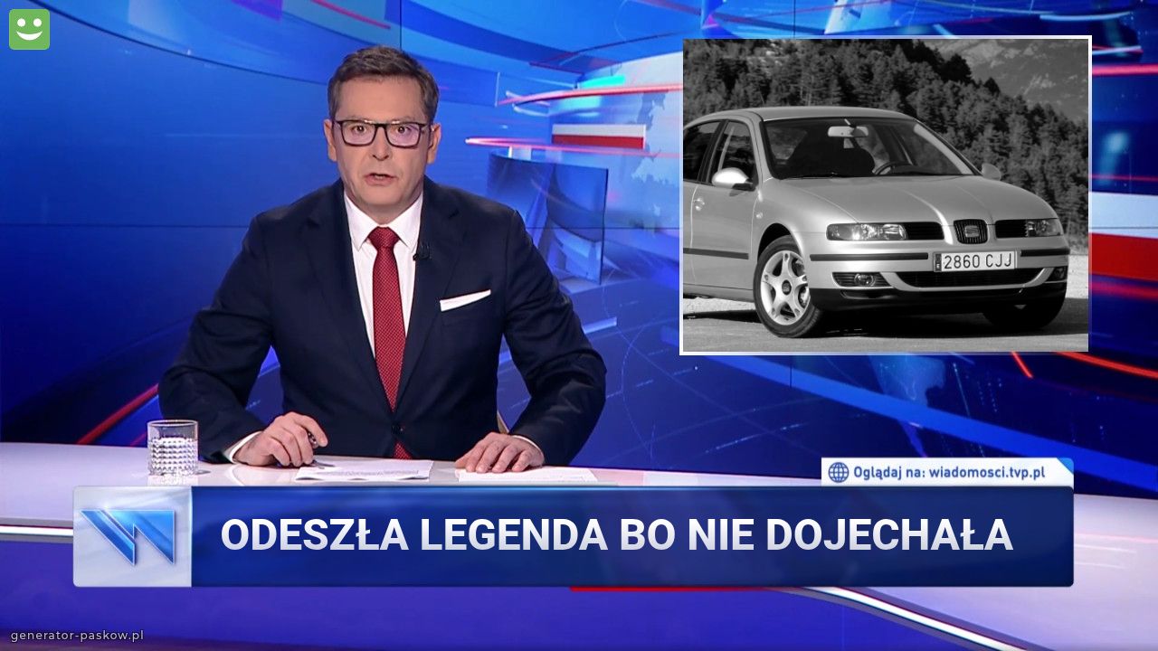 odeszła legenda bo nie dojechała