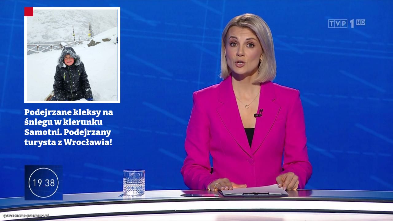 Podejrzane kleksy na śniegu w kierunku Samotni. Podejrzany turysta z Wrocławia!